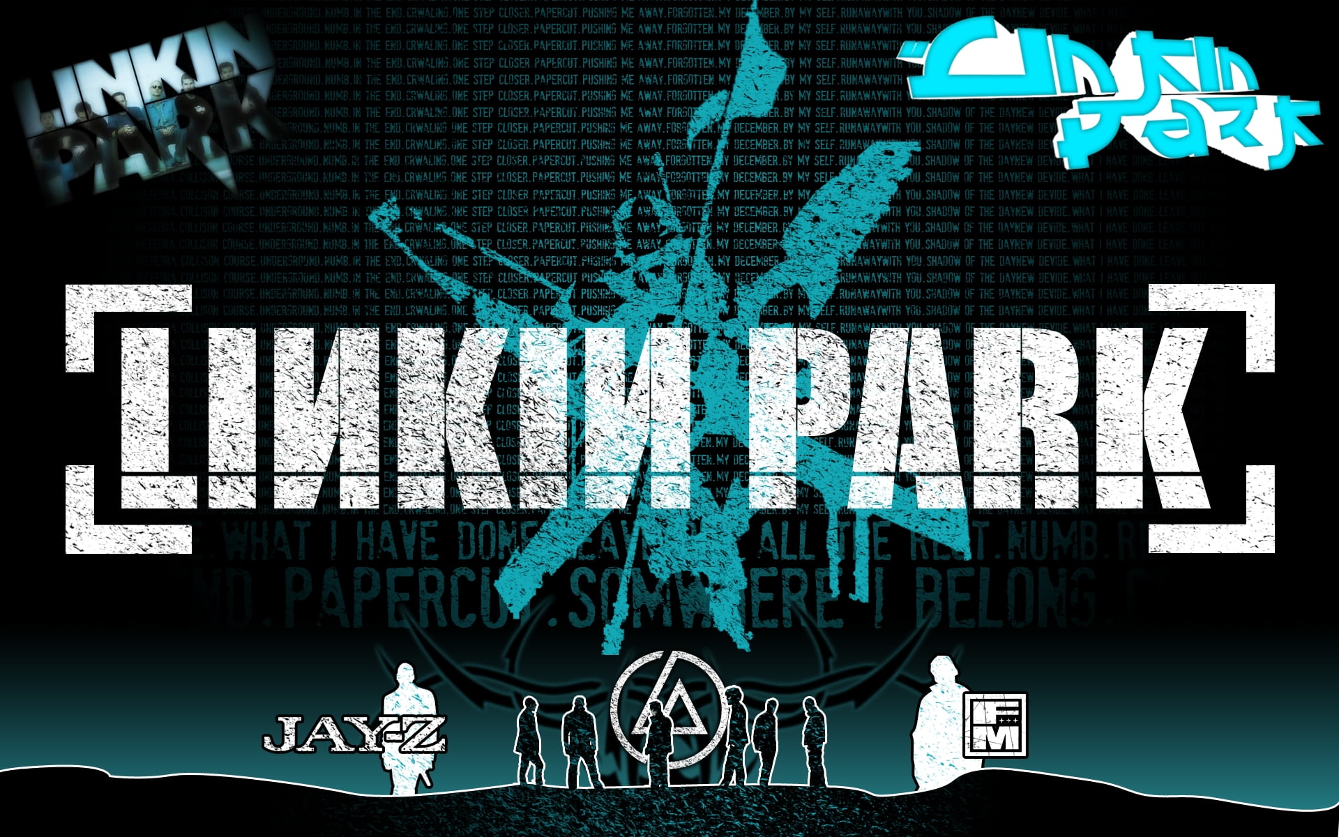 Linkin Park illustration HD wallpaper | Wallpaper Flare
