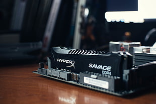 black Hyper Savage board, RAM (Computing), hyperX