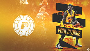 Paul George of Indiana Pacers wallpaper HD wallpaper