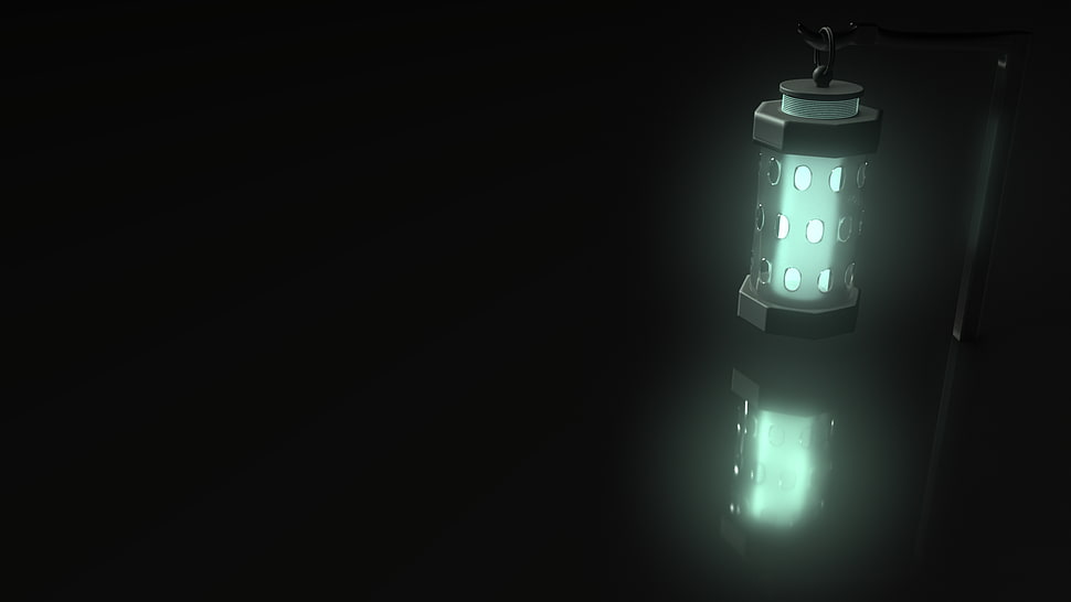 LED light, glowing, 3D HD wallpaper