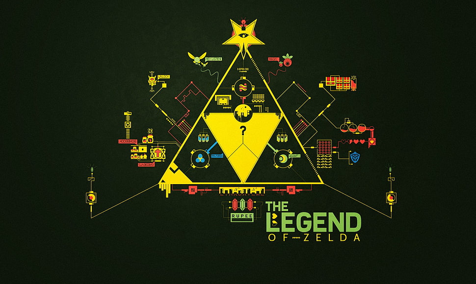 The Legend of Zelda illutration HD wallpaper