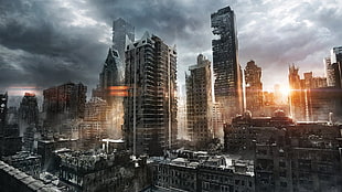Tom Clancy's The Division, video games, apocalyptic, cityscape HD wallpaper