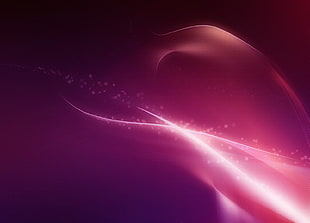 purple and white waves illustration