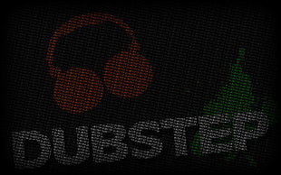 black and white checked textile, dubstep
