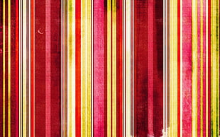 red, yellow, and black stripe artwork HD wallpaper