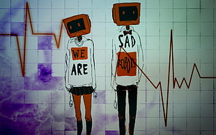 We Are Sad Robot illustration