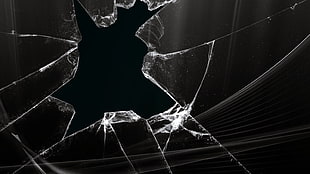 broken glass HD wallpaper