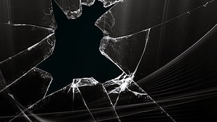 broken glass