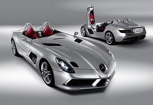 silver Mercedes-Benz convertible coupe screenshot