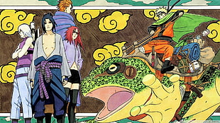 Naruto Shippuden illustration, anime, Naruto Shippuuden HD wallpaper
