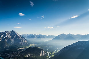 gray and brown massive mountain in landscape photography