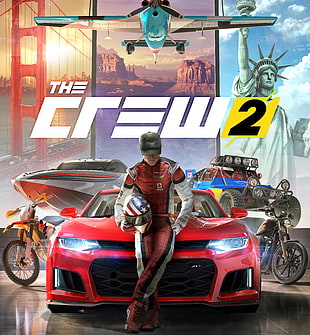 The Crew 2 game poster HD wallpaper