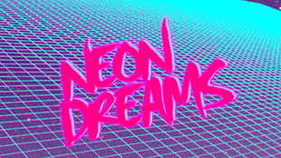 pink neon dreams wallpaper, New Retro Wave, neon, synthwave HD wallpaper