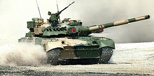 green battle tank, military, tank, Russian Army, T-80 HD wallpaper