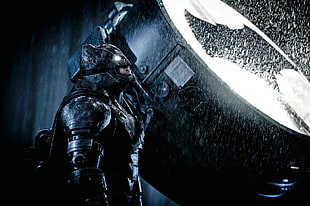 selective photograph of batman beside spotlight HD wallpaper