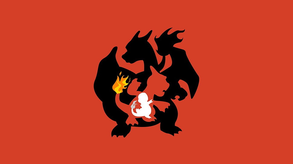 Pokemon Charizard illustration, Charizard, Charmander, Charmeleon HD wallpaper