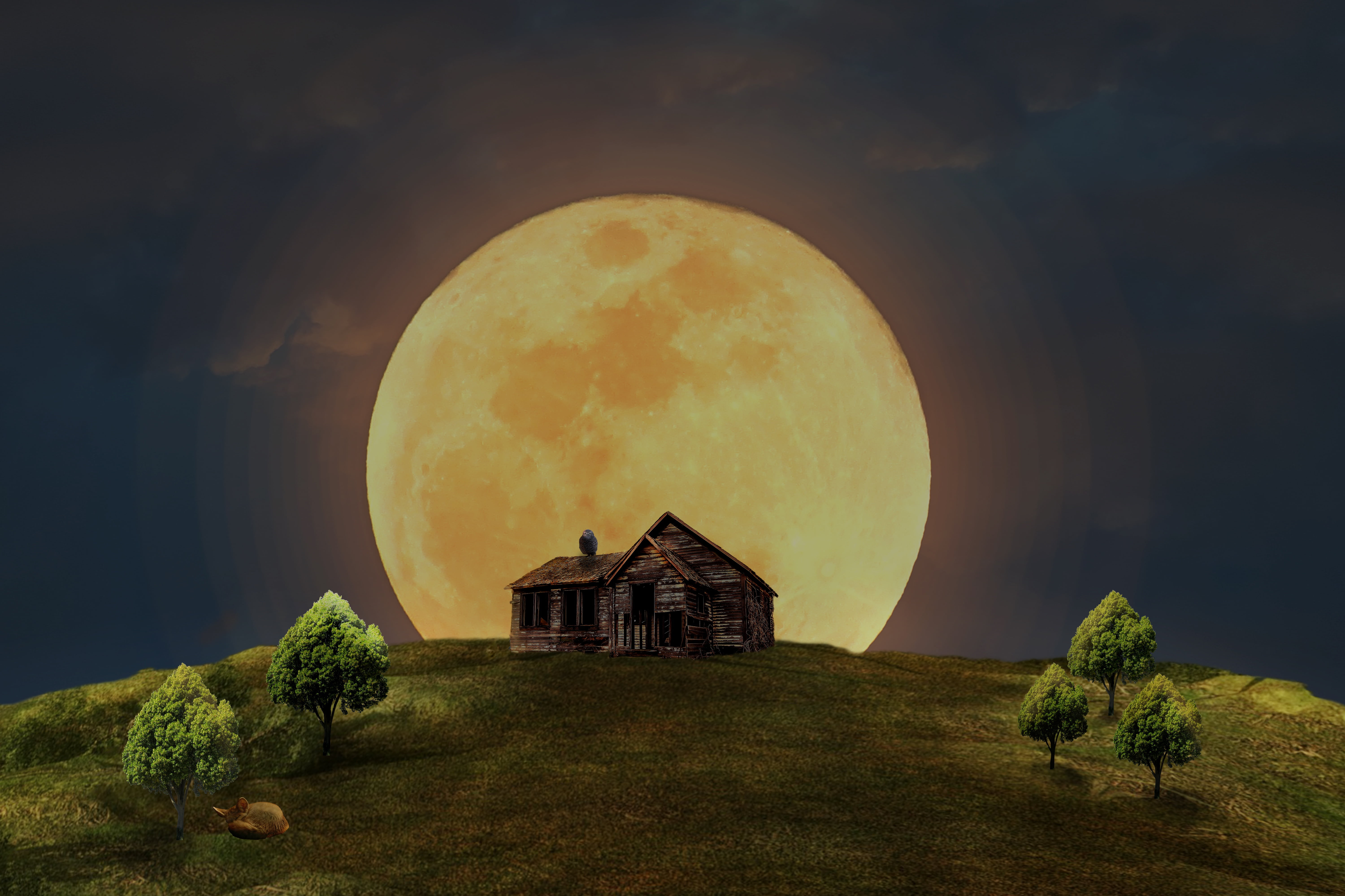 Дом на луне картинки. Дом под луной. Дом на Луне. Лунный домик. Домик на Луне.