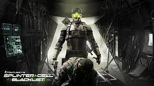 Splinter Cell Blacklist cover, video games, Splinter Cell, Tom Clancy's Splinter Cell: Blacklist HD wallpaper