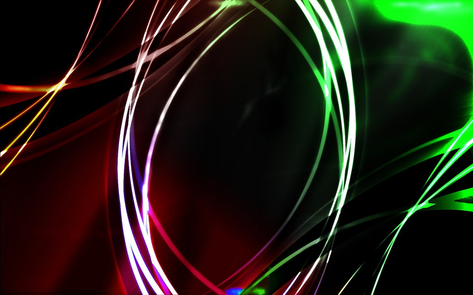 black and multi-colored digital wallpaper HD wallpaper