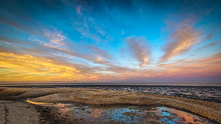 landscape photo of seashore, landscape HD wallpaper