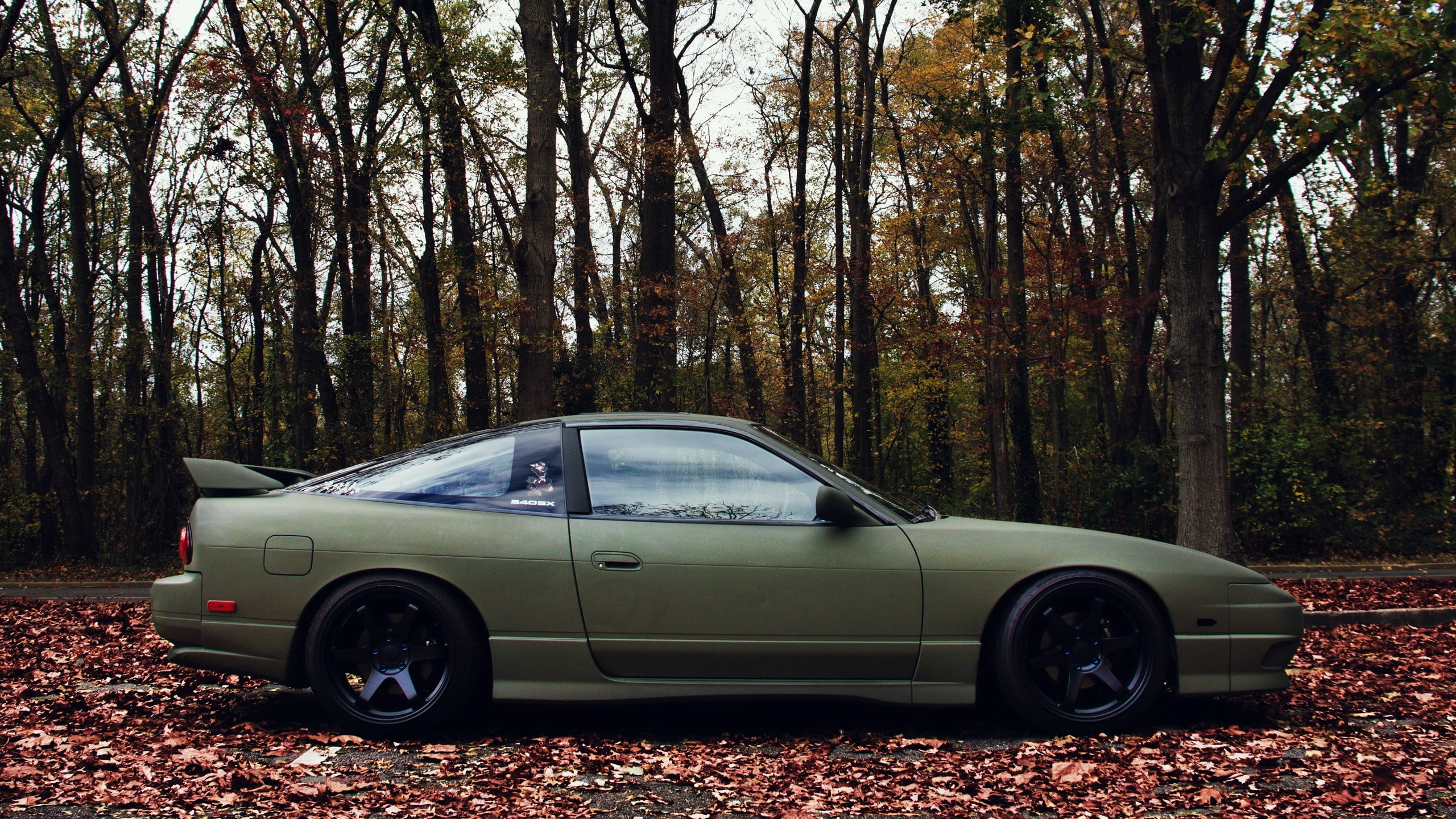 Green coupe, Nissan, 180SX, car, JDM HD wallpaper ...