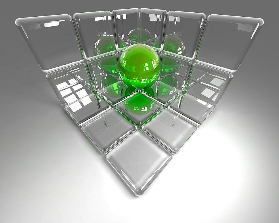 clear glass rack HD wallpaper