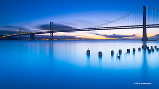Oakland Bay bridge HD wallpaper