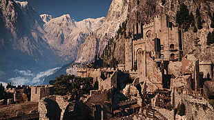 ancient castle, The Witcher 3: Wild Hunt, The Witcher, Kaer Morhen