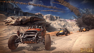 Rage racing game wallpaper