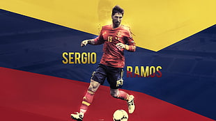 Sergio Ramos, Sergio Ramos, Spain HD wallpaper