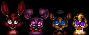 Five Night at Freddy's game, Five Nights at Freddy's, video games, animals, stuffed animal