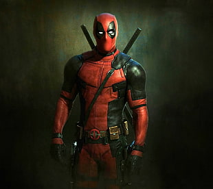 Deadpool display graphic wallpaper, Deadpool