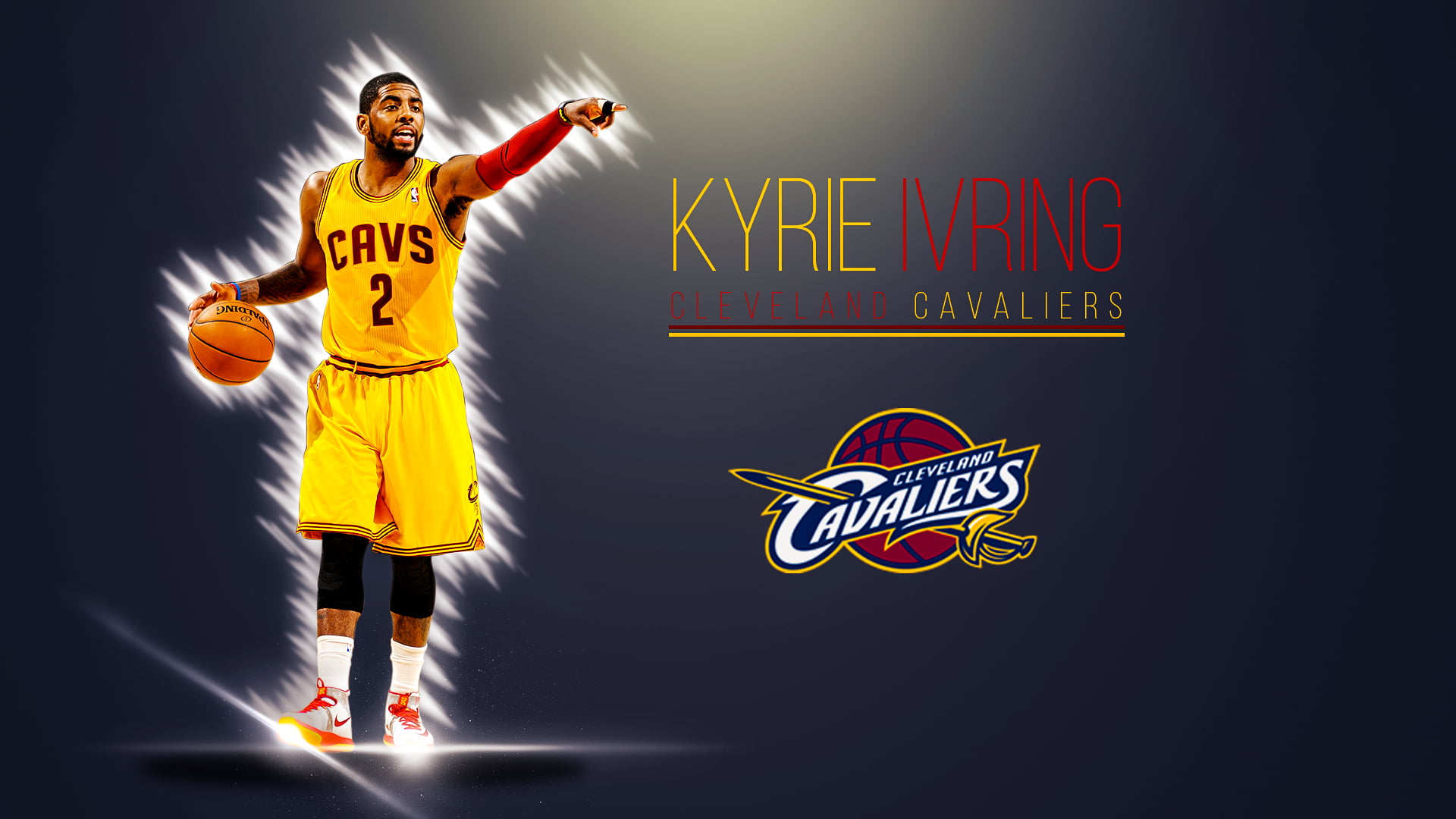 Kyrie Irving With Text Overlay Nba Cleveland Cavaliers Images, Photos, Reviews