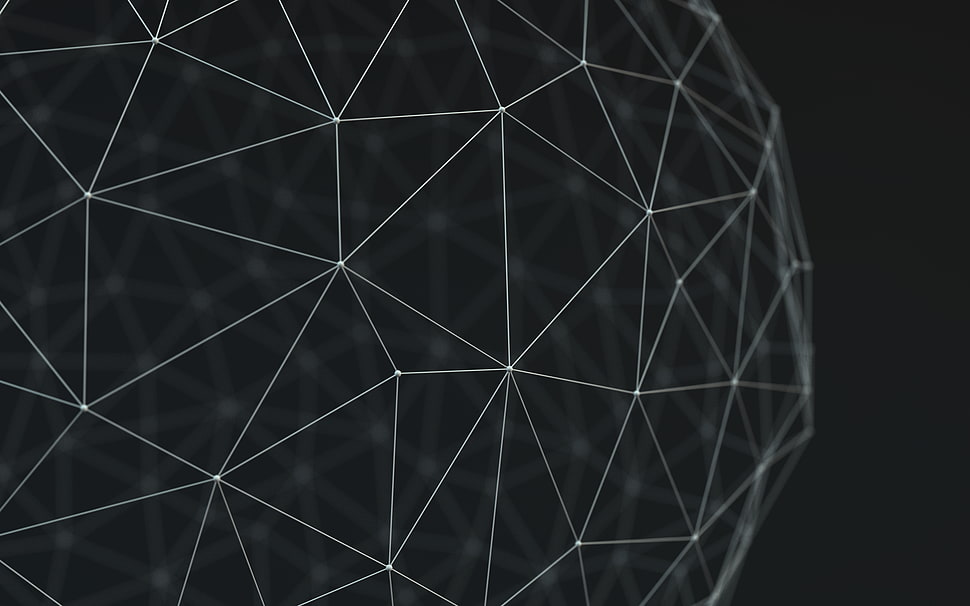 grid graphic illustration HD wallpaper