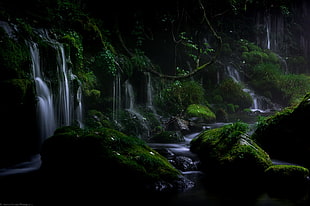 water falls, landscape, nature, Akihiro Shibata, water