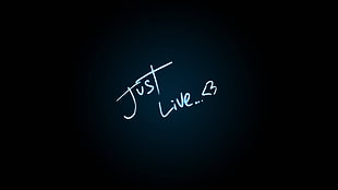 black background with just live text overlay, text, motivational HD wallpaper