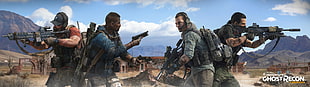 Ghost Recon game illustration, Tom Clancy's Ghost Recon: Wildlands, video games