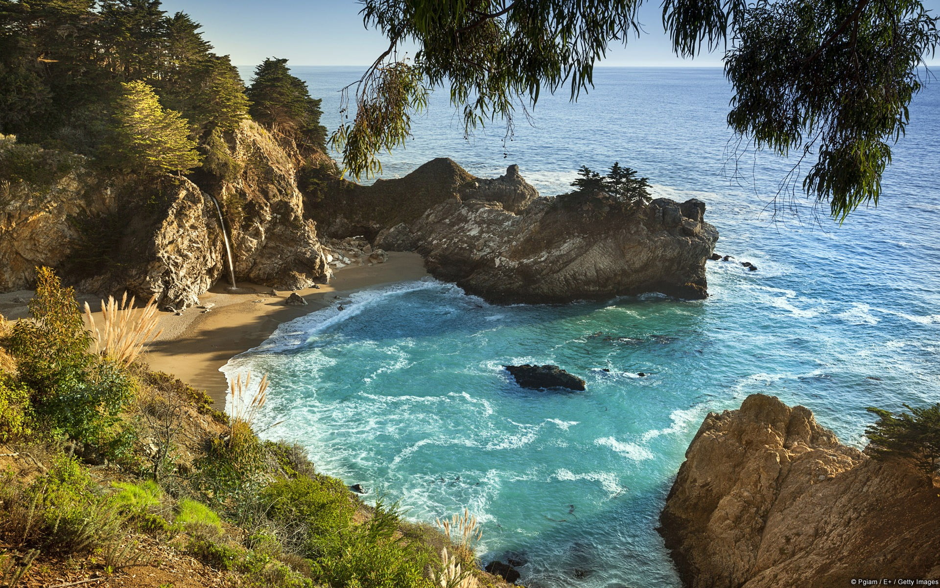 sea and rock formation, nature, sea, landscape