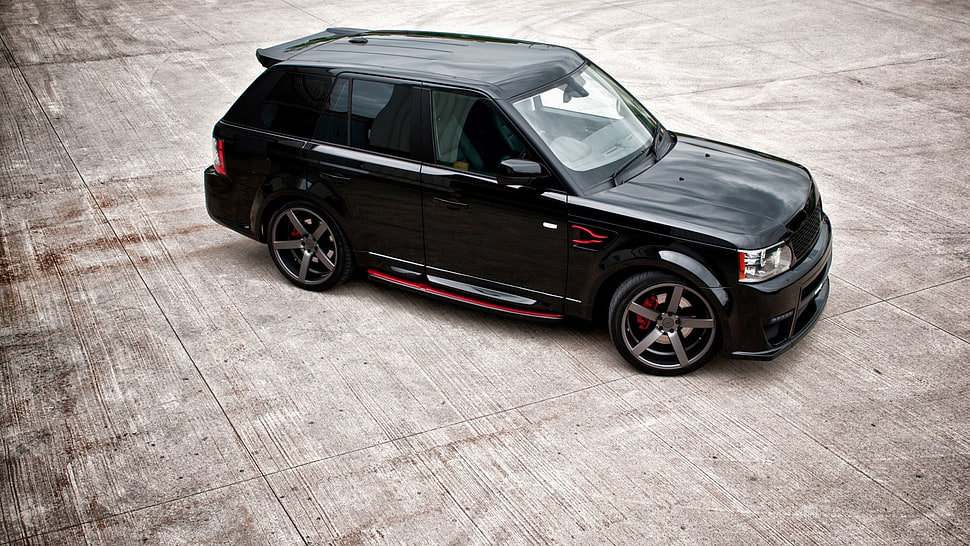 black SUV, car HD wallpaper