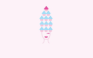 cupcake illustrations