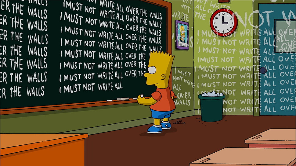 Bart Simpson, Bart Simpson HD wallpaper