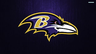 Baltimore Ravens logo, Baltimore Ravens, logo, NFL HD wallpaper