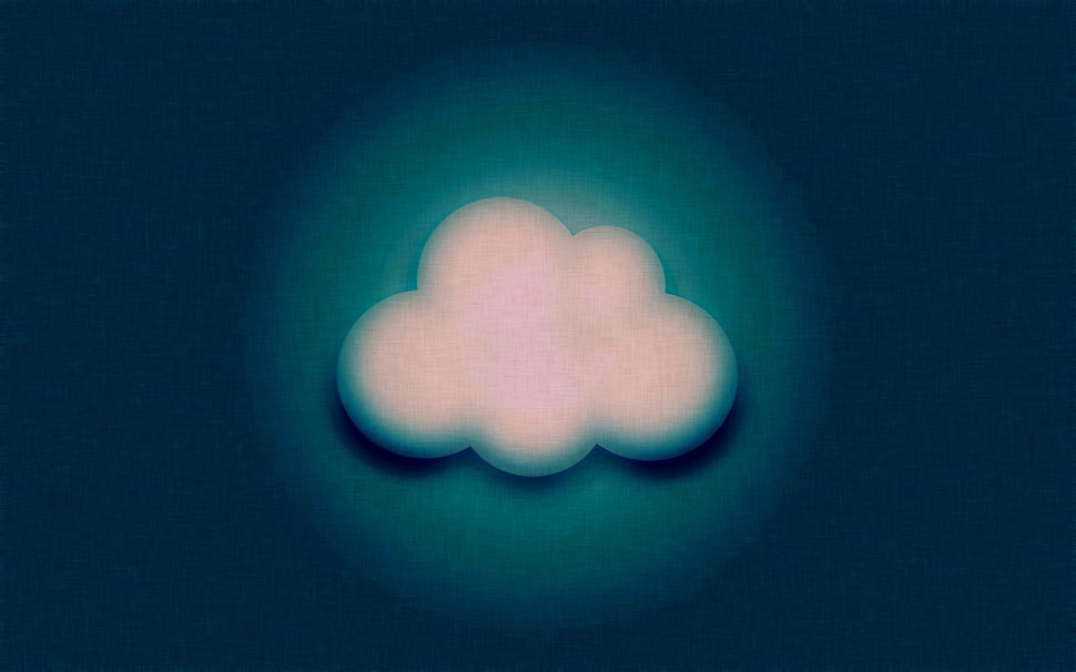 white cloud decor, abstract HD wallpaper