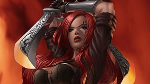 Katarina from League of Legends wallpaper