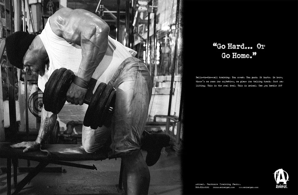men's tank top, Bodybuilder HD wallpaper