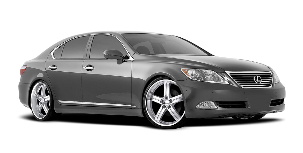 gray Lexus sedan HD wallpaper