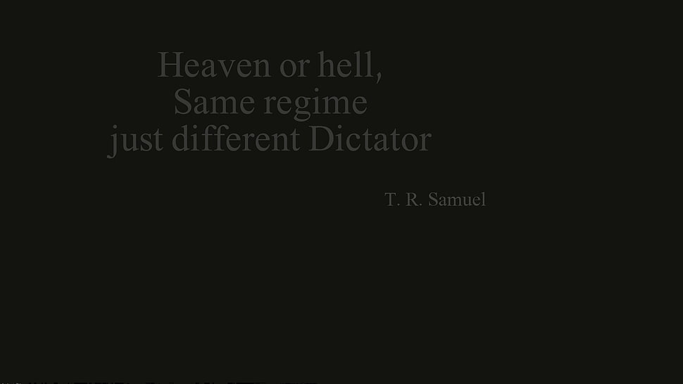 black and white text text, Book quotes, quote, T. R. Samuel HD wallpaper
