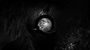 Cave,  Bird,  Ball,  Stone