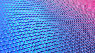 blue and pink wallpaper, abstract, grid, waffles