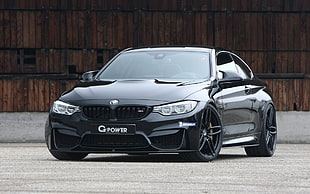 black BMW coupe, G-Power, BMW, BMW M4 F8X, BMW M4 HD wallpaper